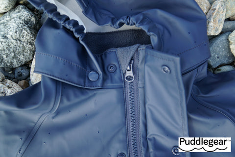Navy blue childrens raincoat on sale